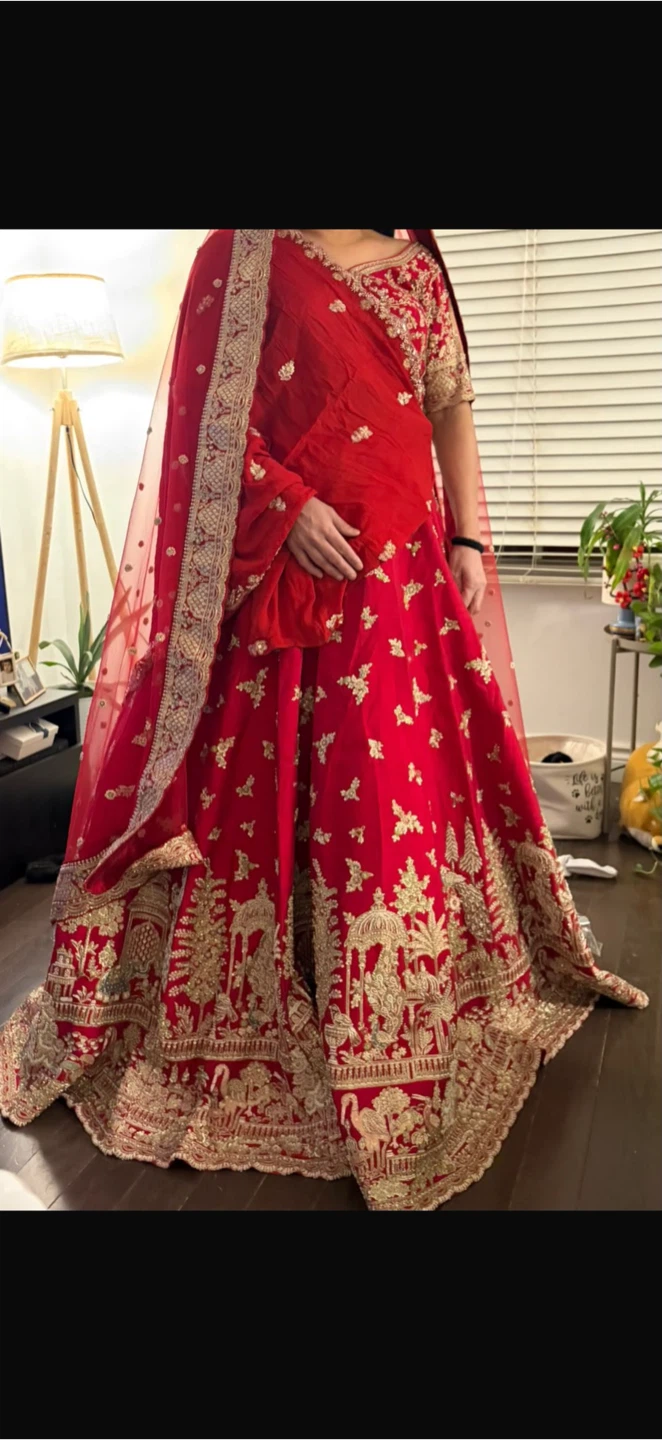 wedding lengha for rent