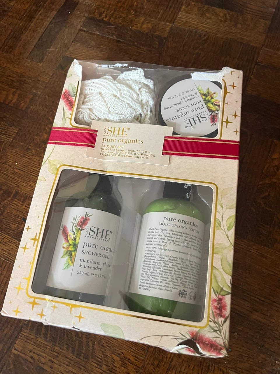 SHE Pure Organics Luxury Bath Set