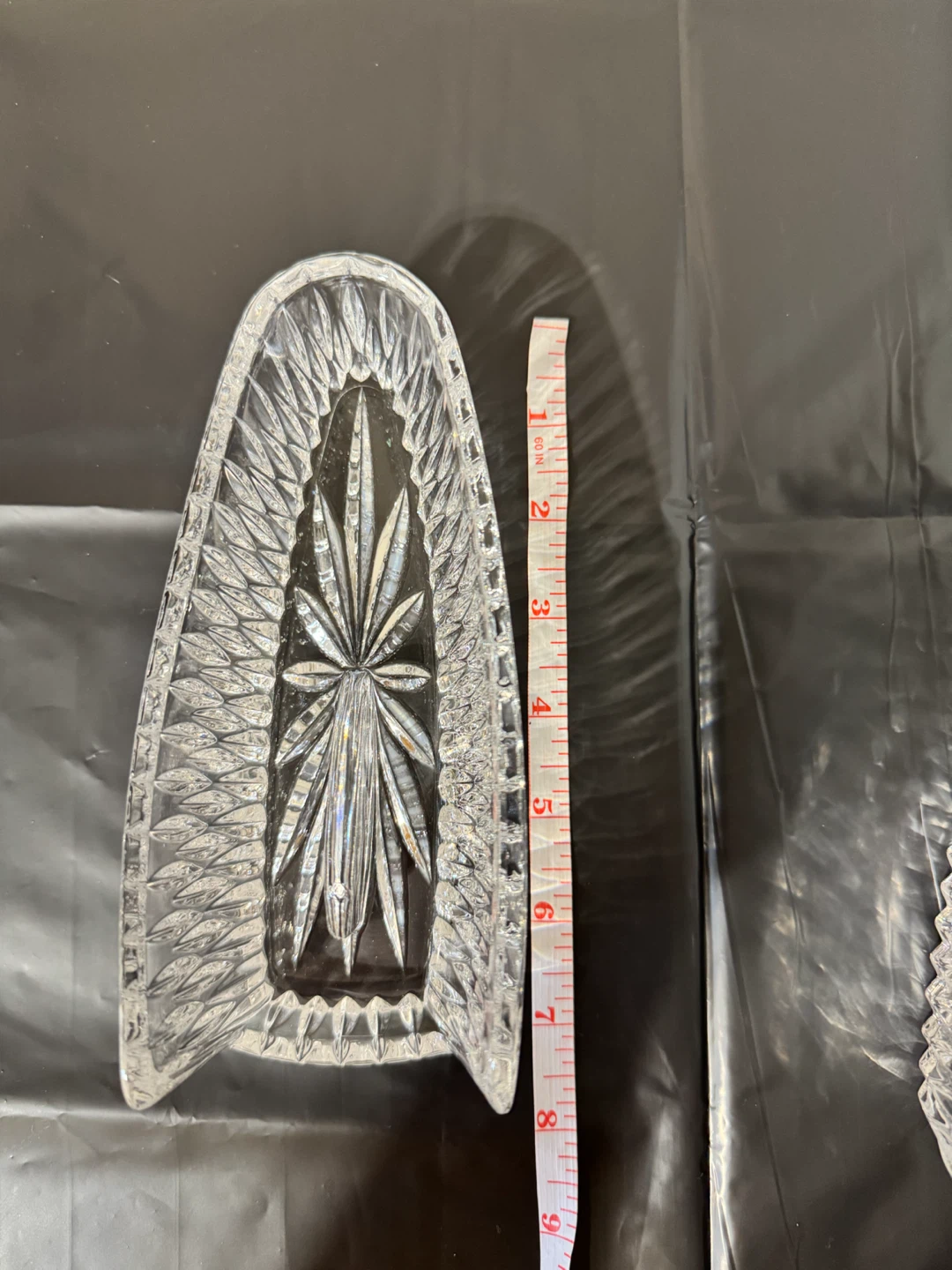 Princess House Highlights Knife Holder Crystal 7" - photo 2