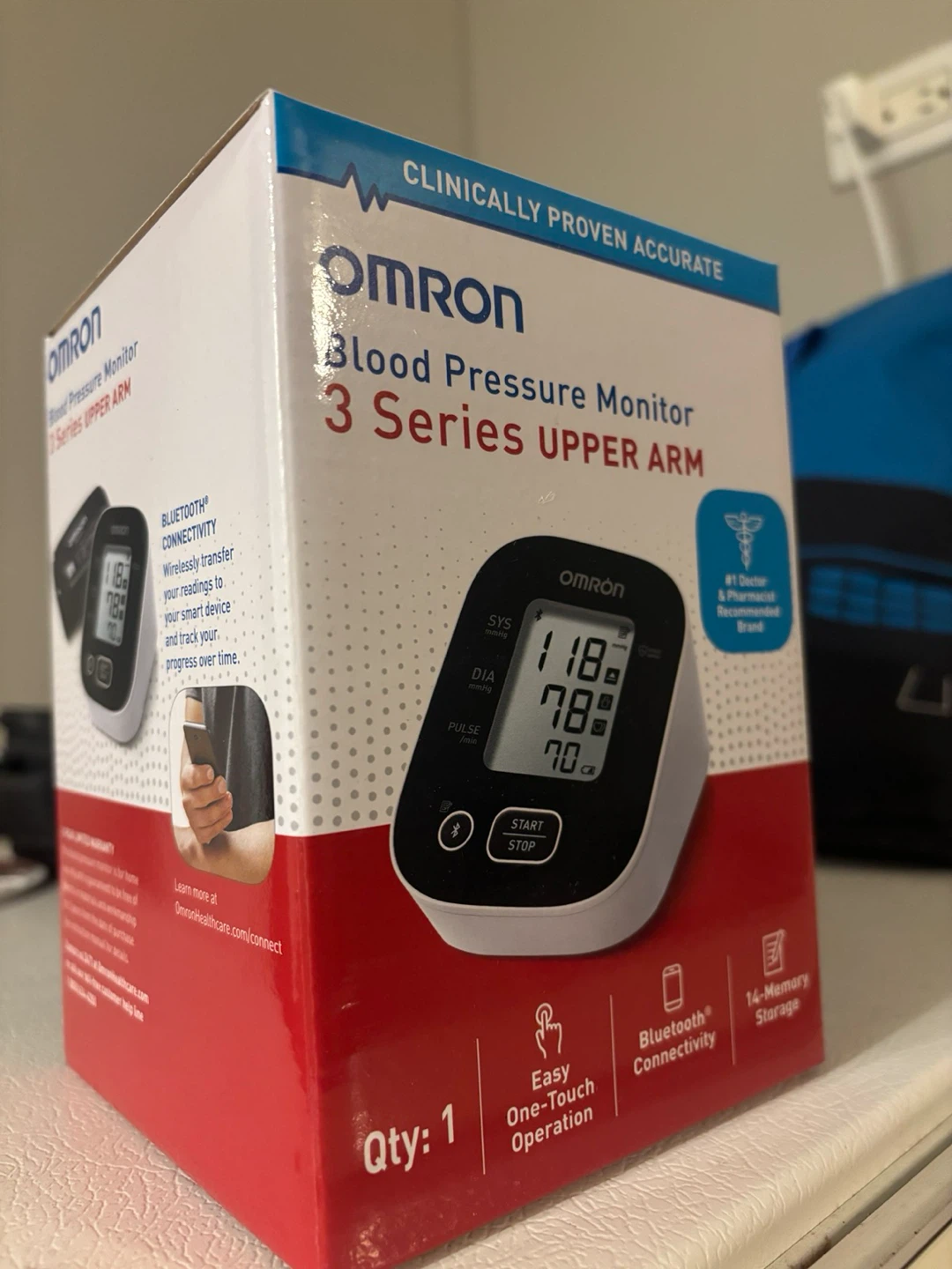 OMRON 3 Series Upper Arm Blood Pressure Monitor - photo 3