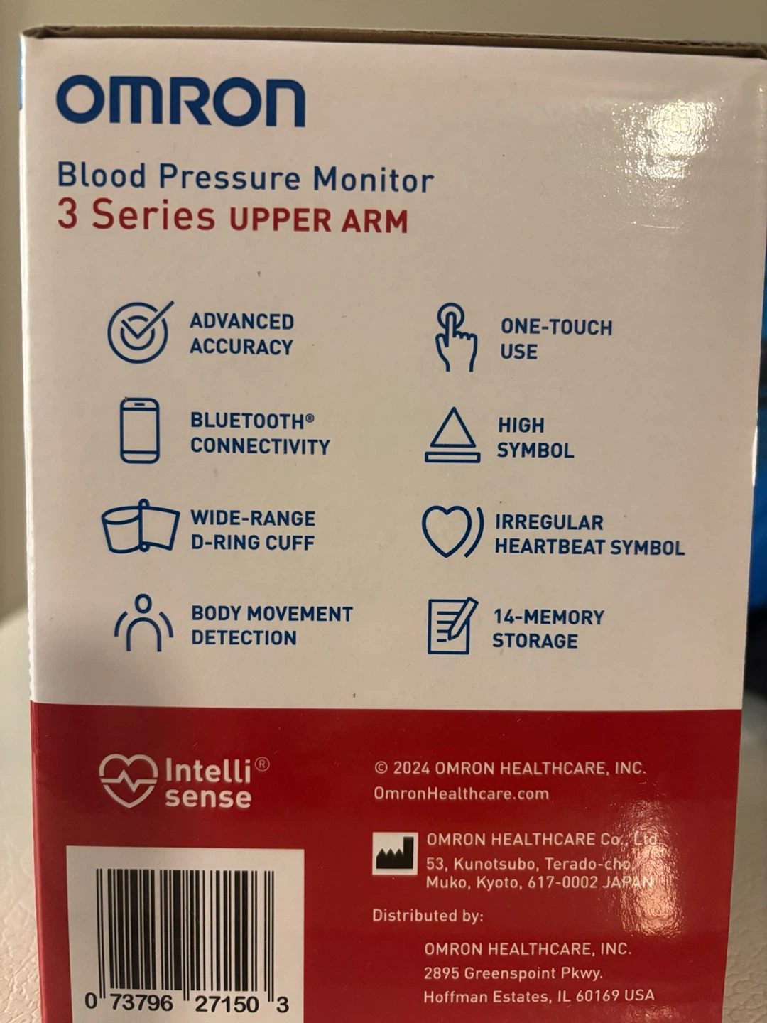 OMRON 3 Series Upper Arm Blood Pressure Monitor - photo 5