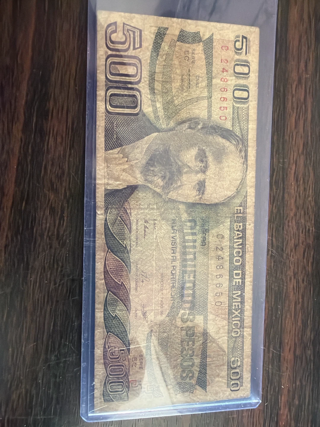 Mexico 500 Pesos Banknote