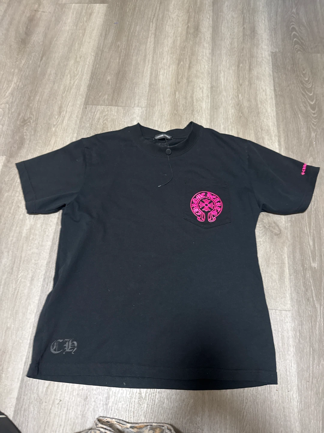 Chrome Hearts Black T-Shirt - photo 2