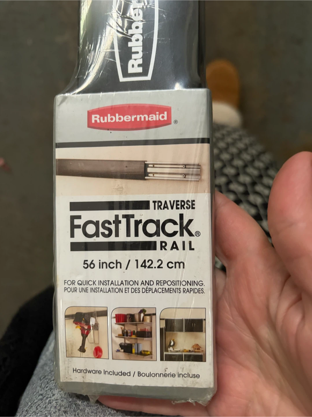 Rubbermaid FastTrack Rail - 56 inch