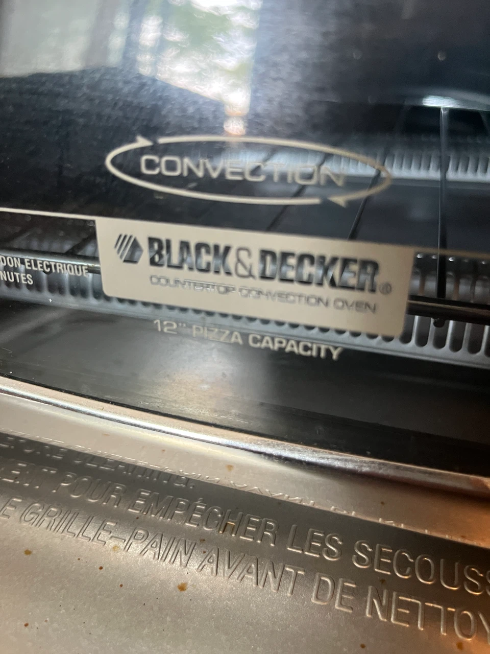 Black & Decker Countertop Convection Oven - 12" Pizza Capacity