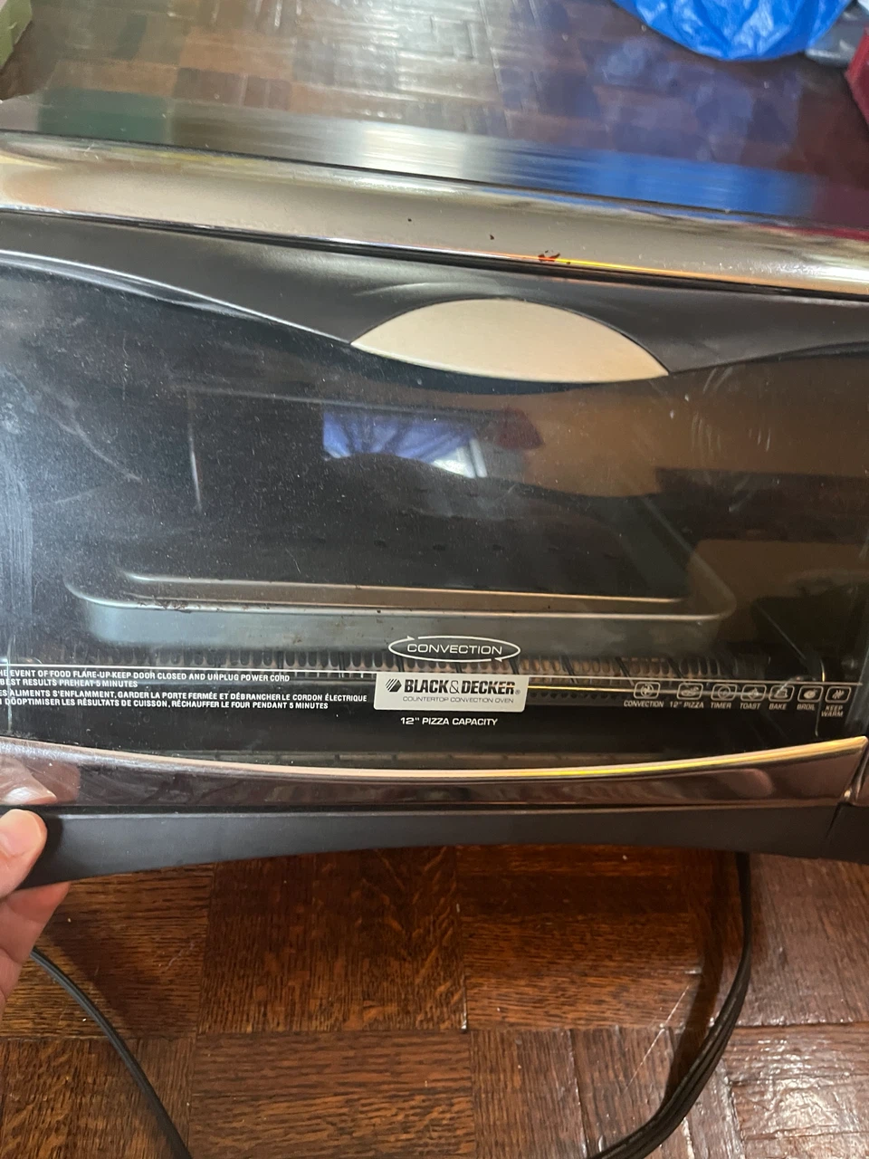 Black & Decker Countertop Convection Oven - 12" Pizza Capacity - photo 3