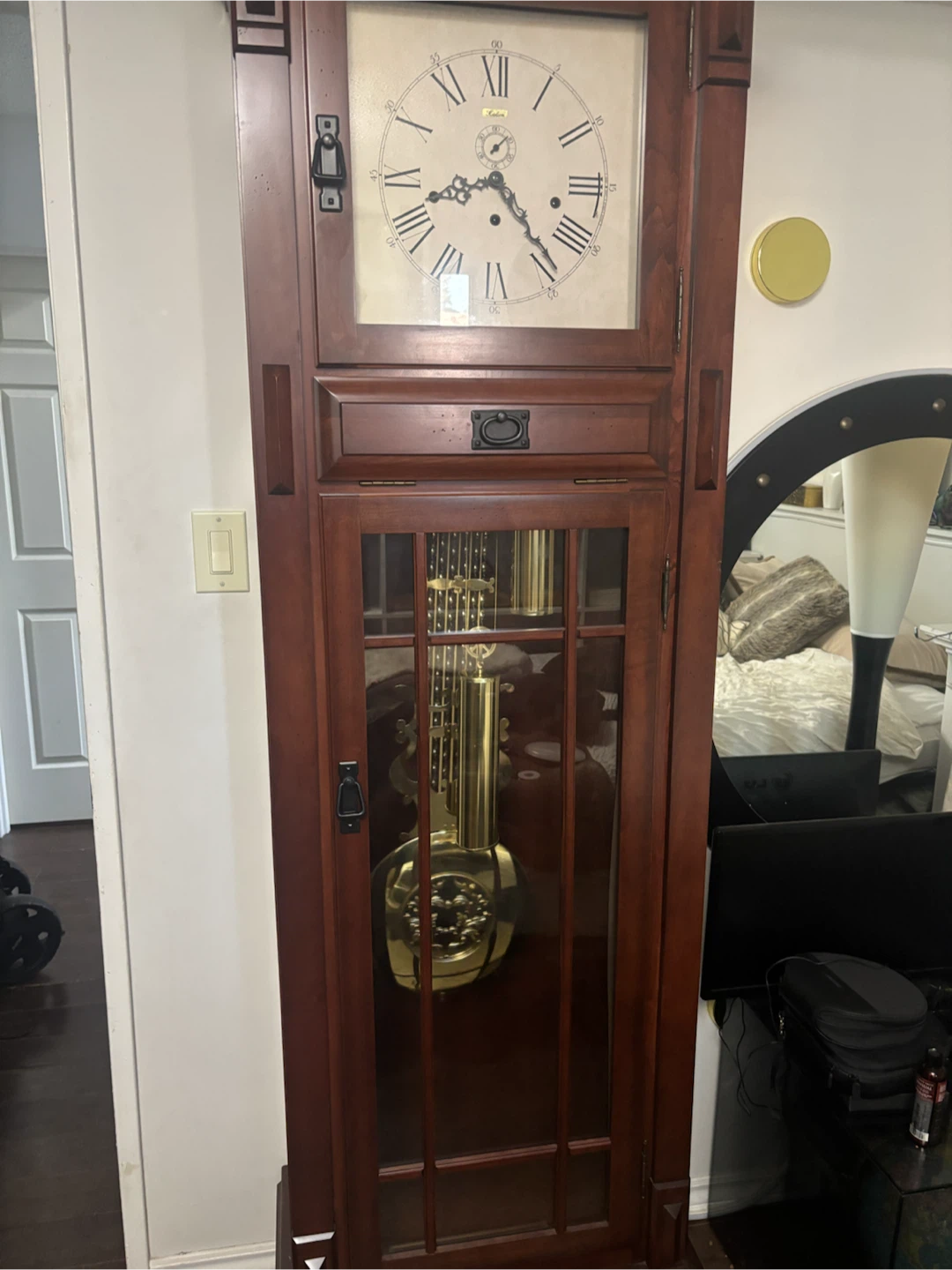 Franz Hermle Grandfather Clock 1161-853 CSK
