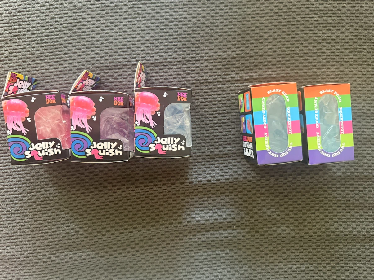 Nee Doh Jelly Squish & Gummy Bear Squishy - photo 2