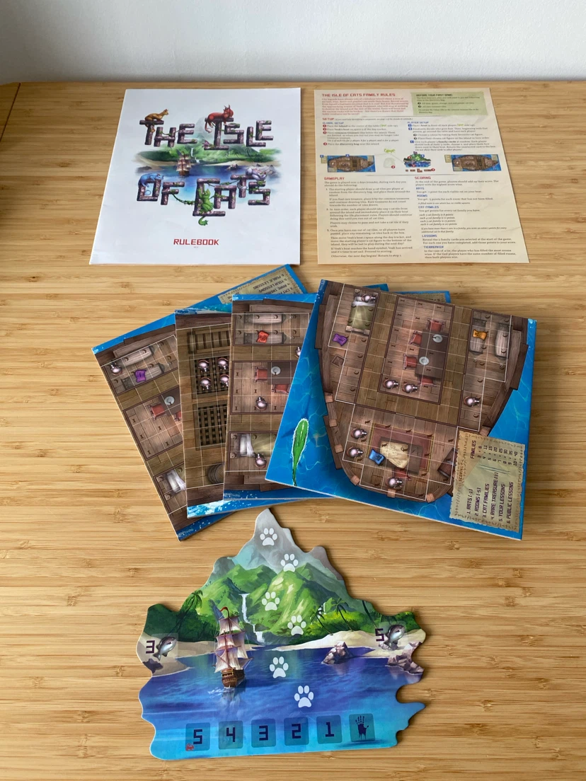 Isle of Cats Board Game - photo 3