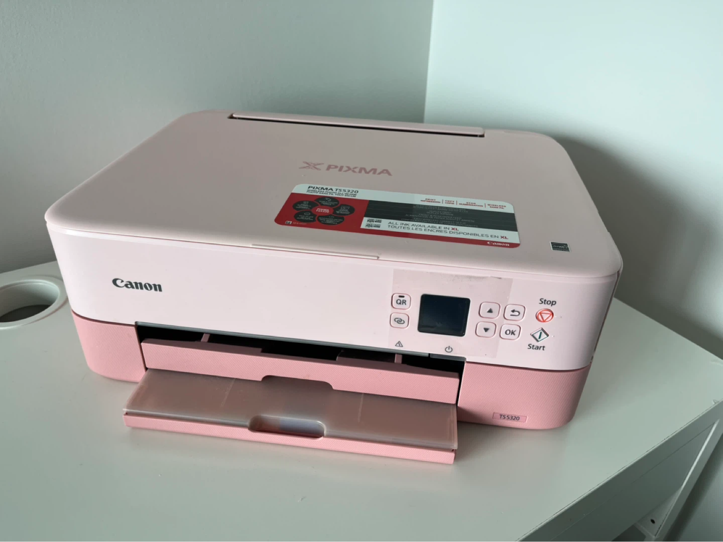 Pink Canon Pixma Printer - Moving Sale