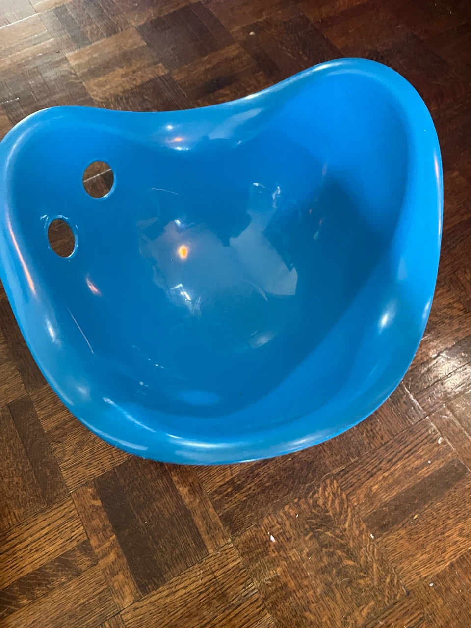 Blue Wobble Spinner