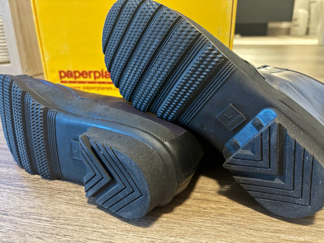 Paperplanes Navy Rain Boots - photo 2