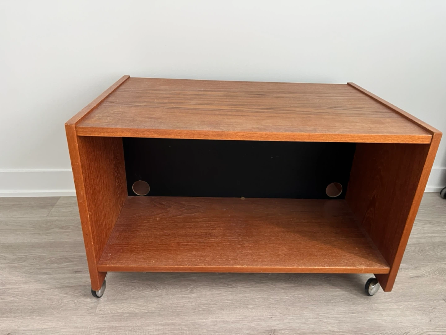 Vintage Danish Teak Media Stand - Moving Sale