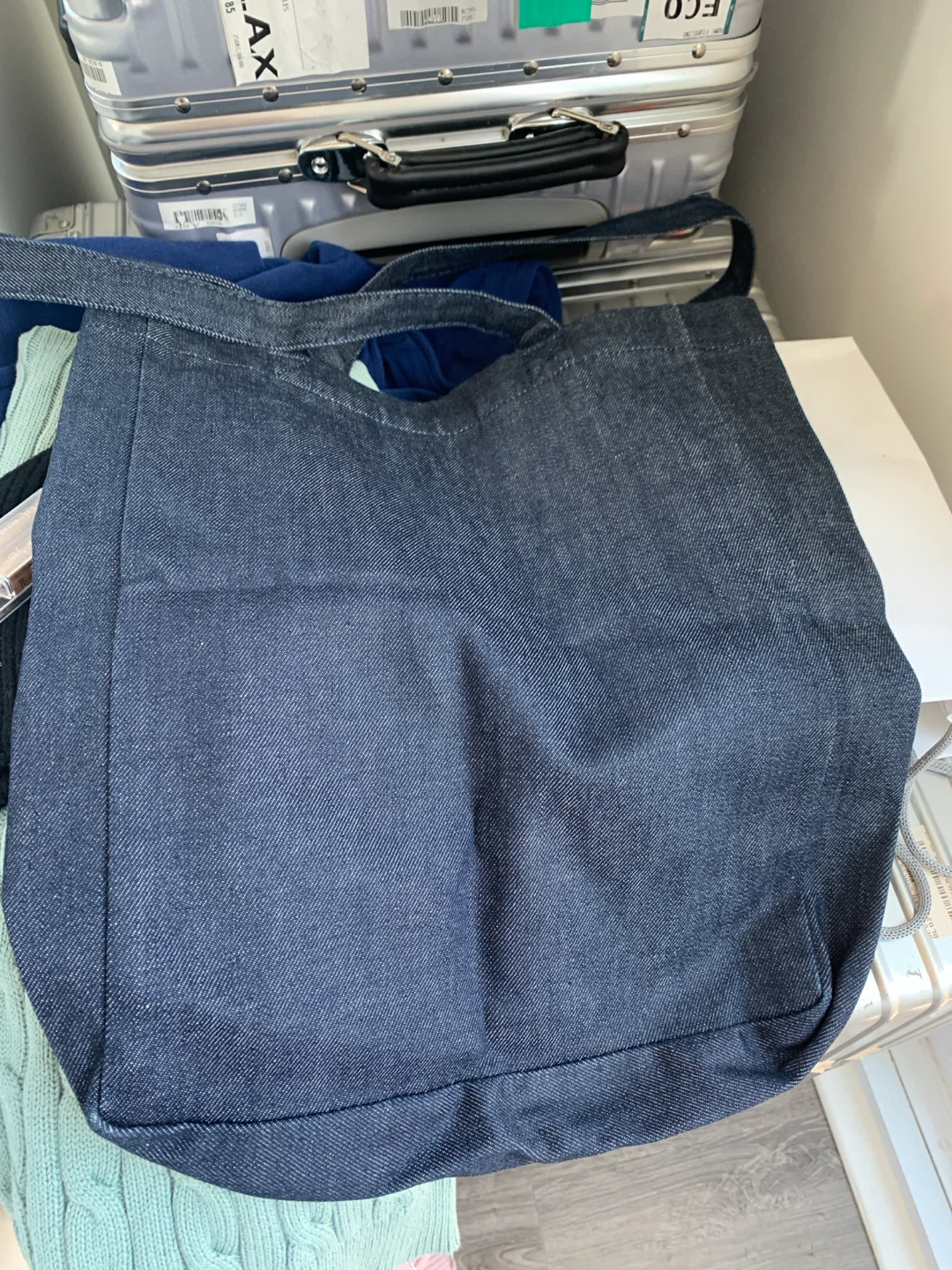 A.P.C. Denim Tote Bag - photo 2
