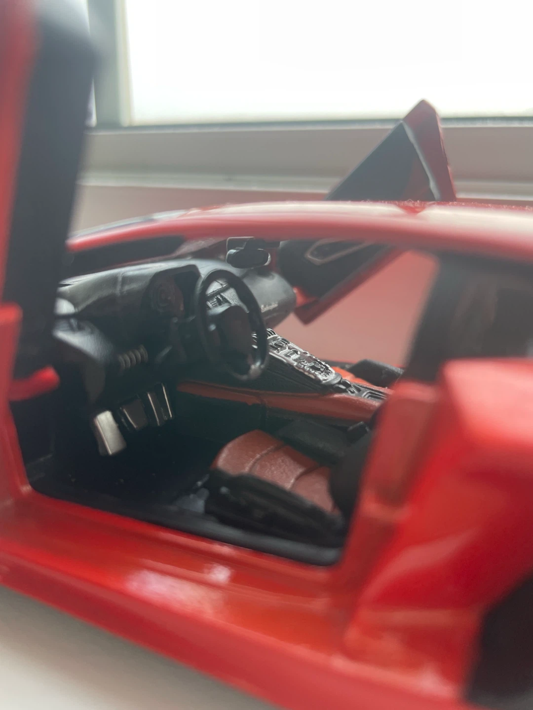 Red Lamborghini Aventador Toy Car - photo 3