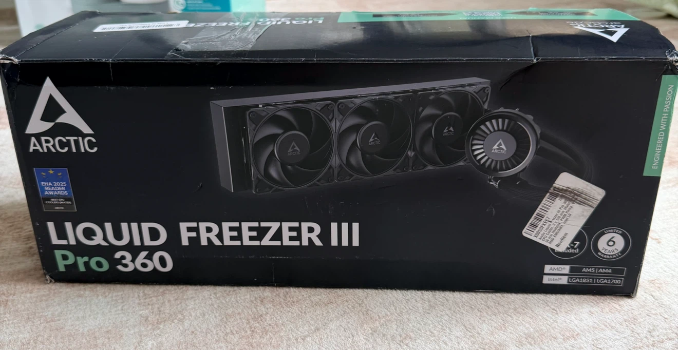 Arctic Liquid Freezer III Pro 360 AIO CPU Cooler