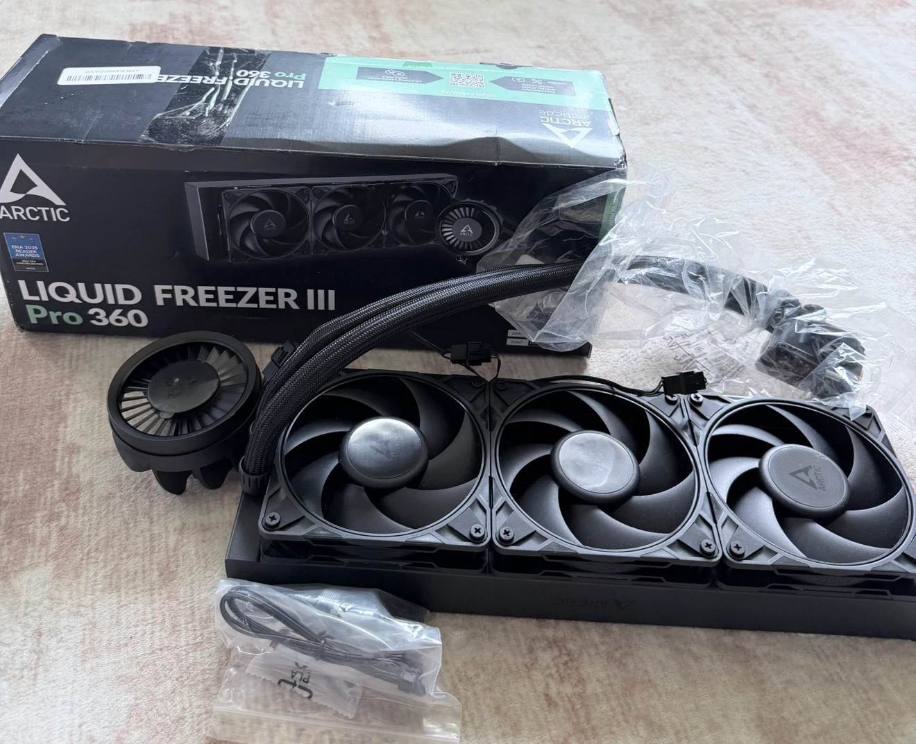 Arctic Liquid Freezer III Pro 360 AIO CPU Cooler - photo 3