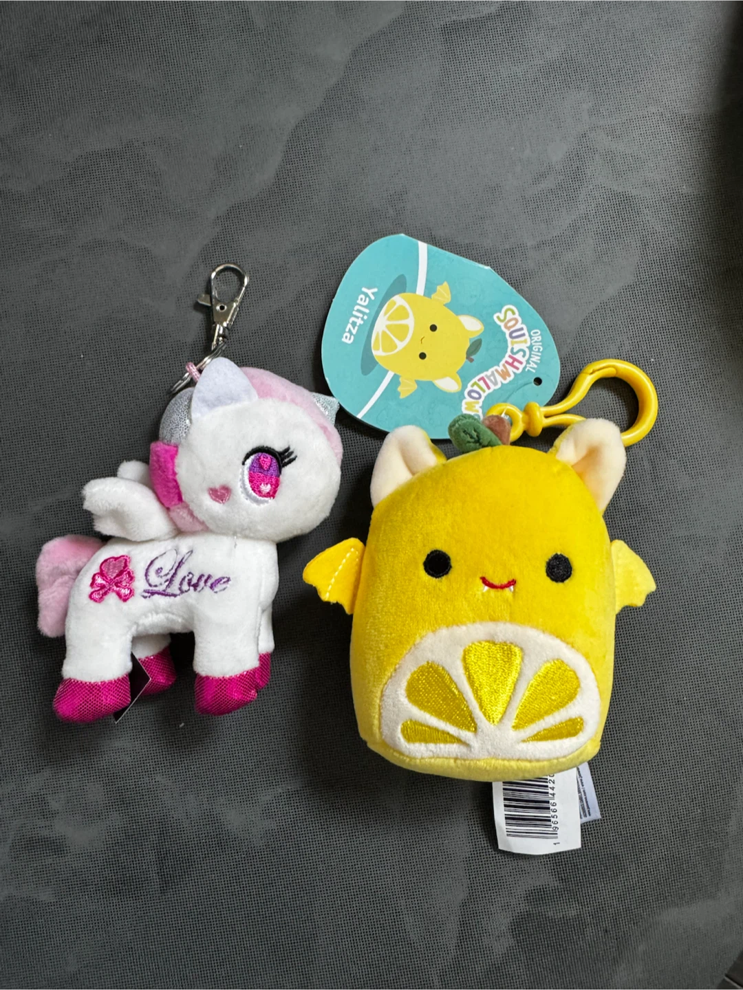 Squishmallows & Tokidoki Plush Keychains - photo 2