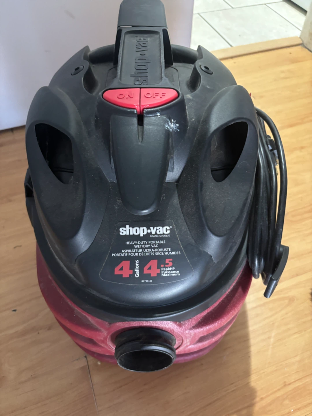 Shop-Vac Heavy-Duty Portable Wet/Dry Vac