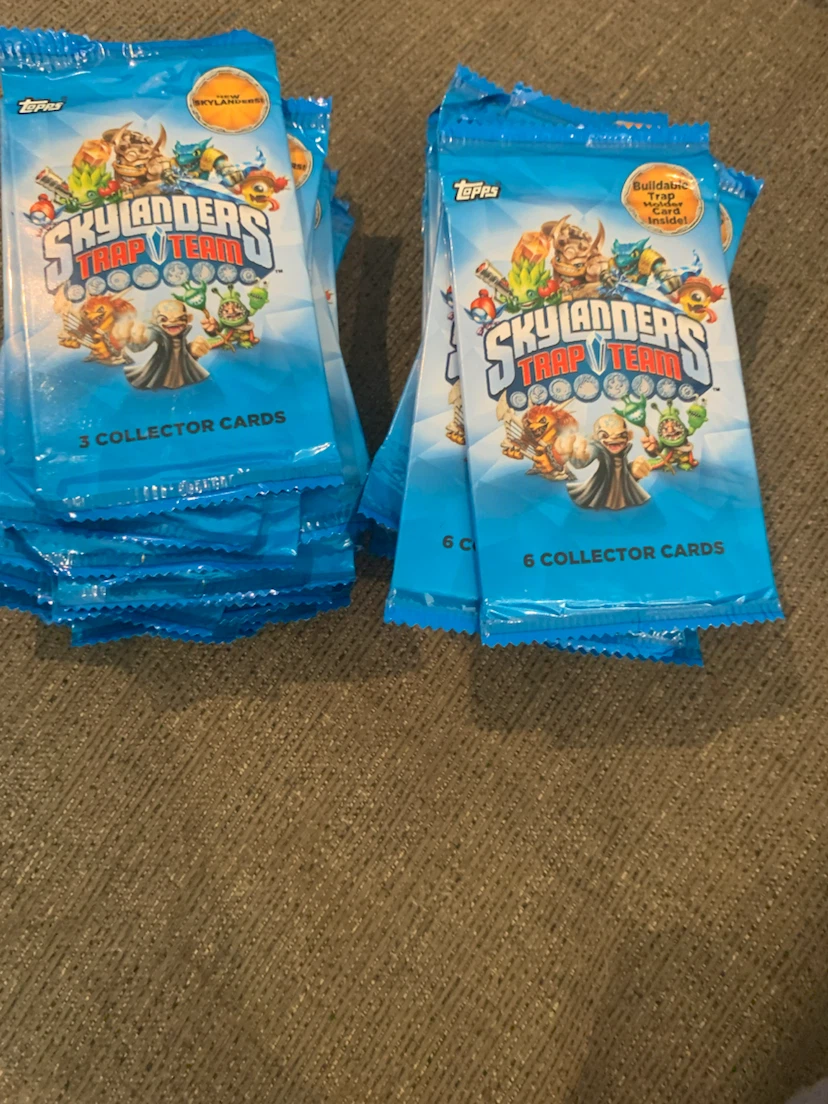 Skylanders Trap Team Collector Cards(5 each) new - photo 2