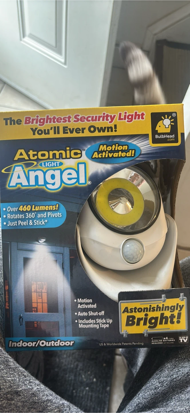 BulbHead Atomic Light Angel Motion Activated Security Light - photo 2