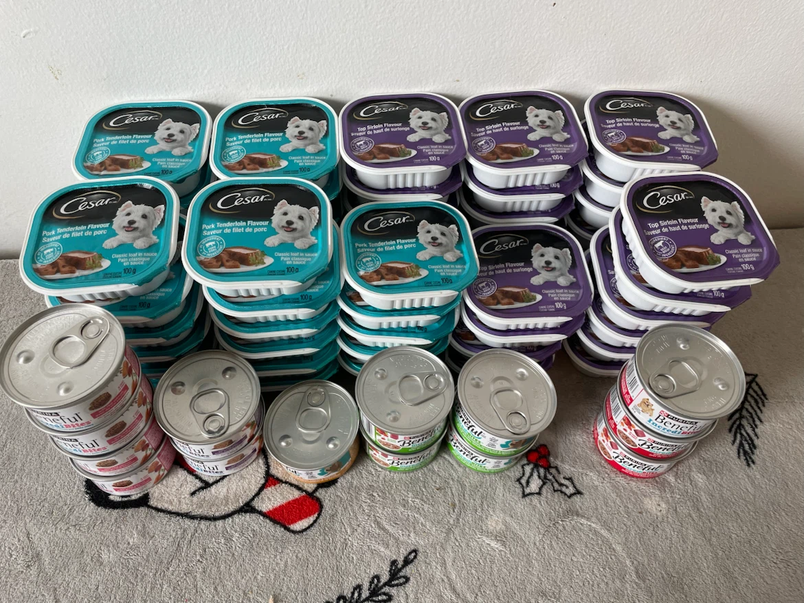 Huge Wet Dog Food Lot-SERIOUS BUYERS ONLY!