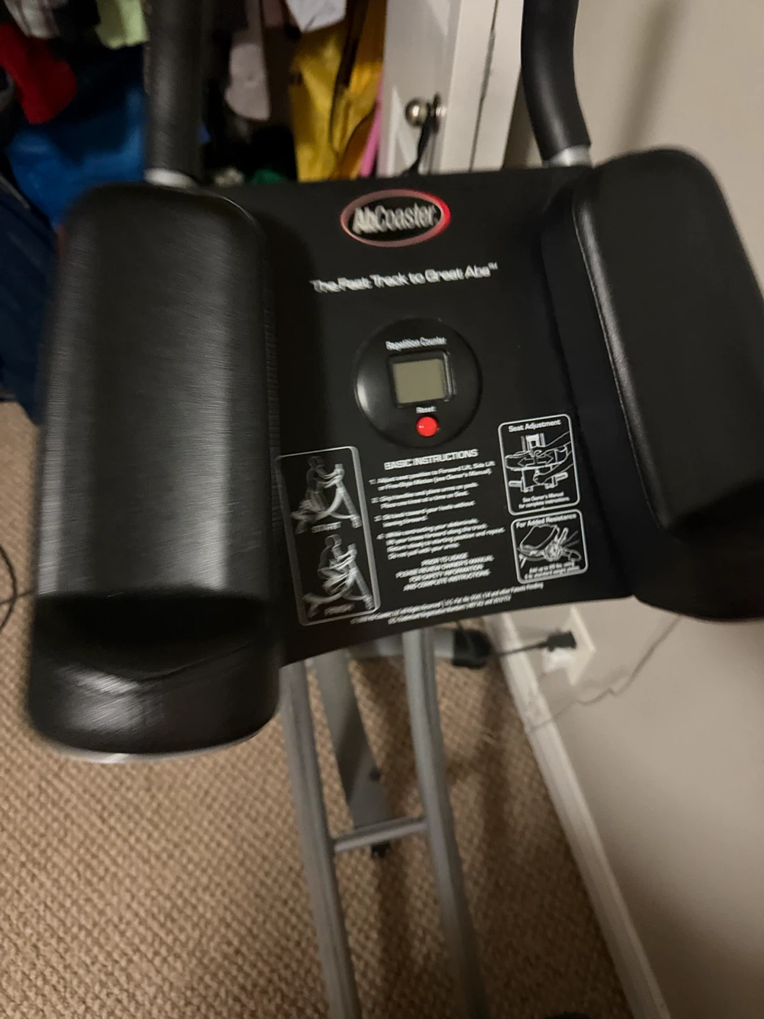 AbCoaster Fitness Machine