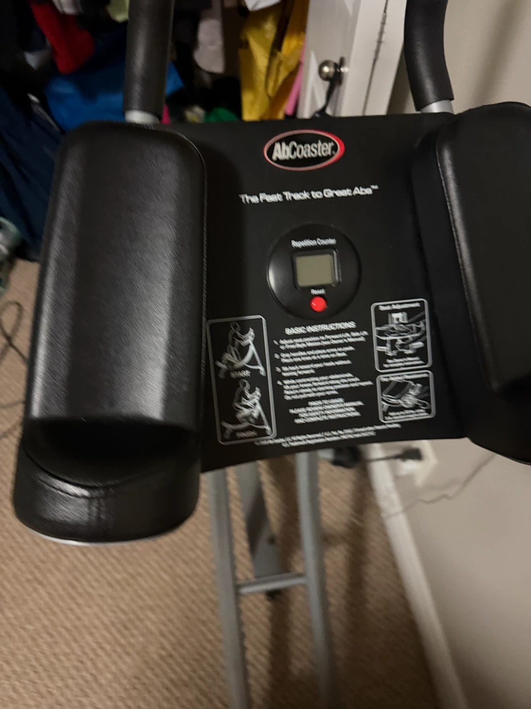 AbCoaster Fitness Machine - photo 2