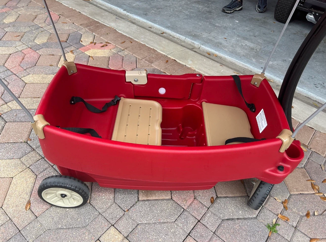 Step2 Red Wagon with Canopy check more pictures - photo 2