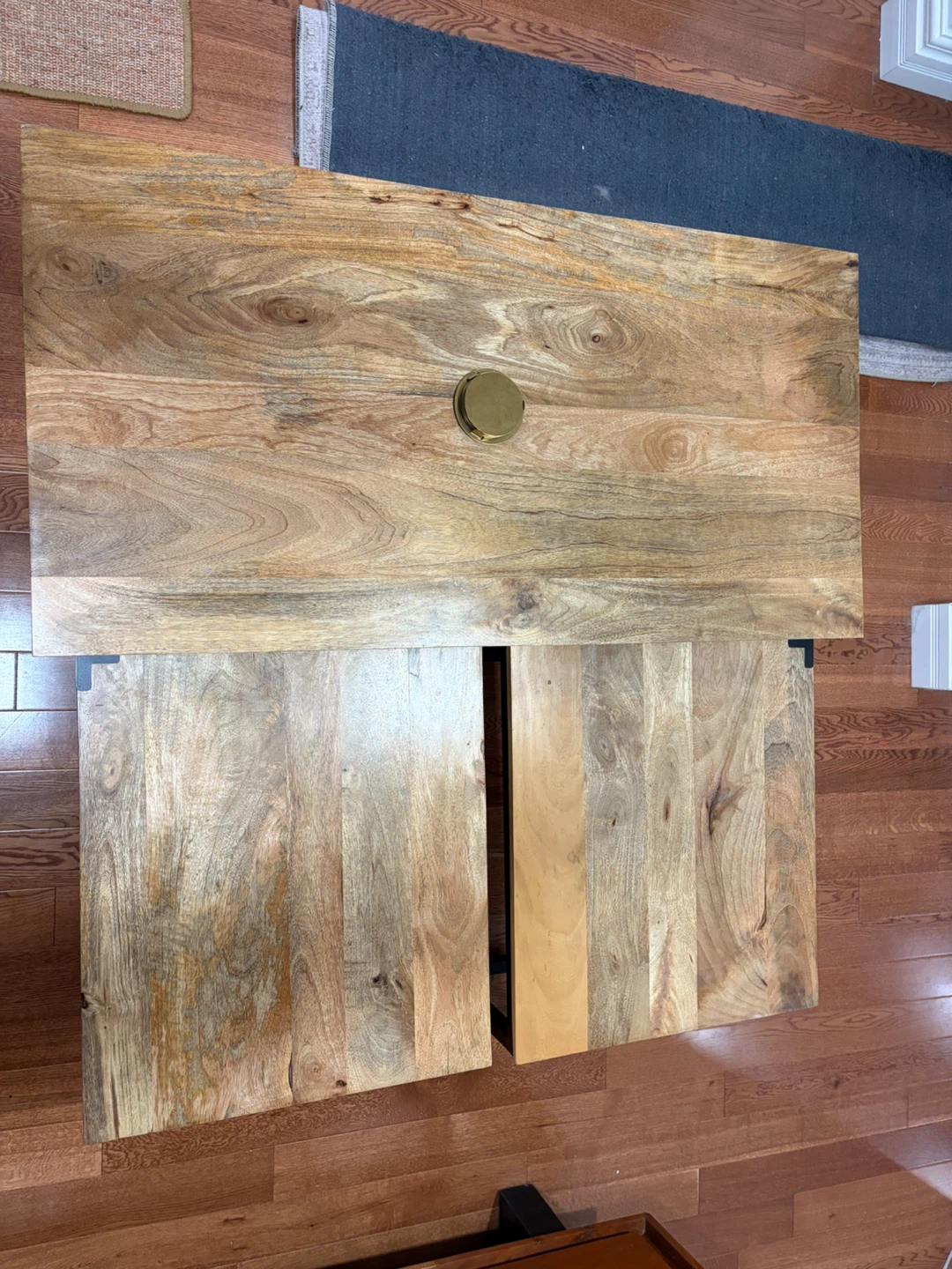Coffee Table - Mango Wood & Metal