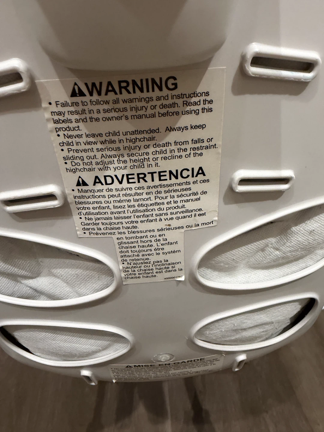 Infant High Chair - photo 4