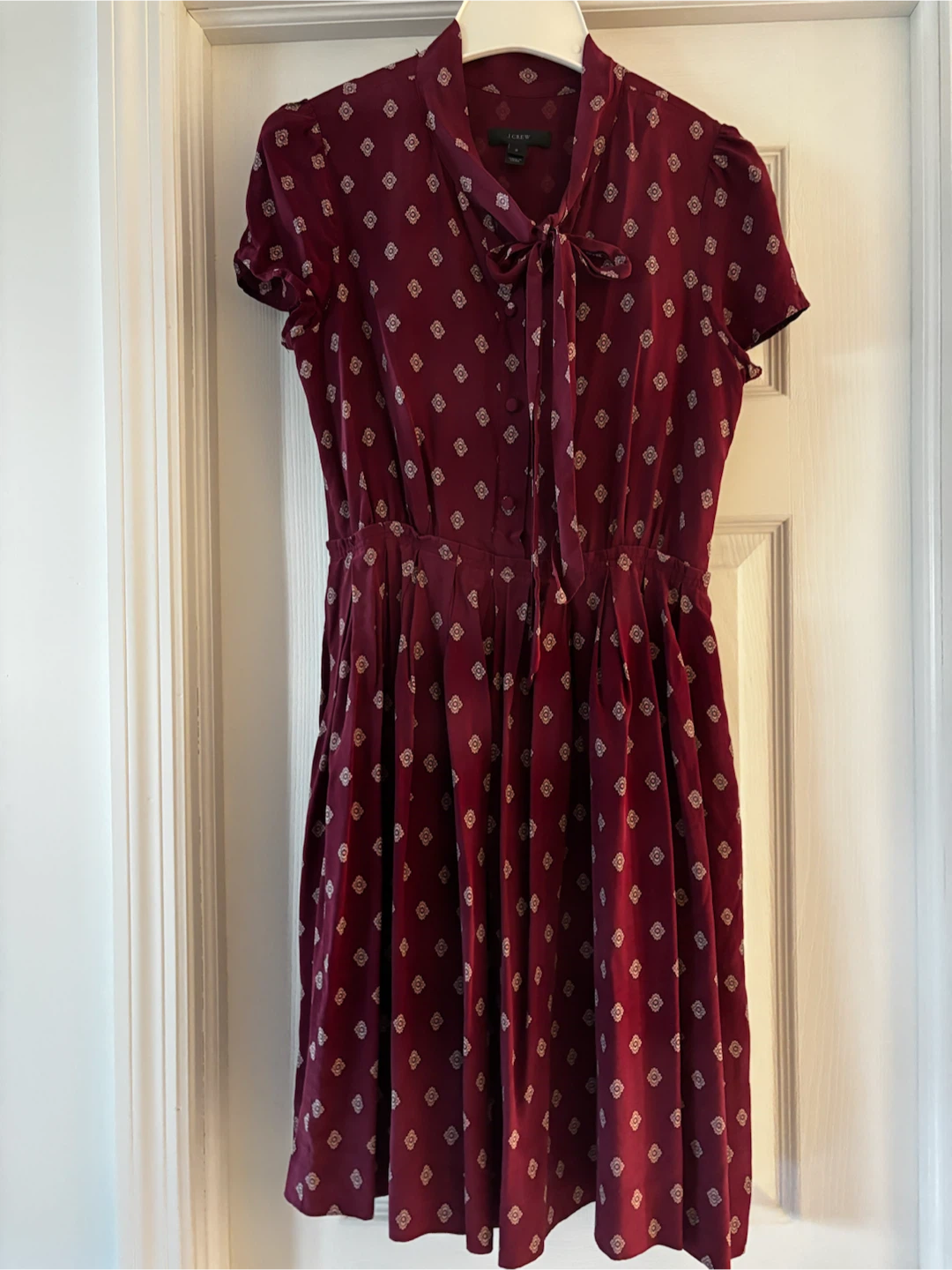 J.Crew Burgundy Dress