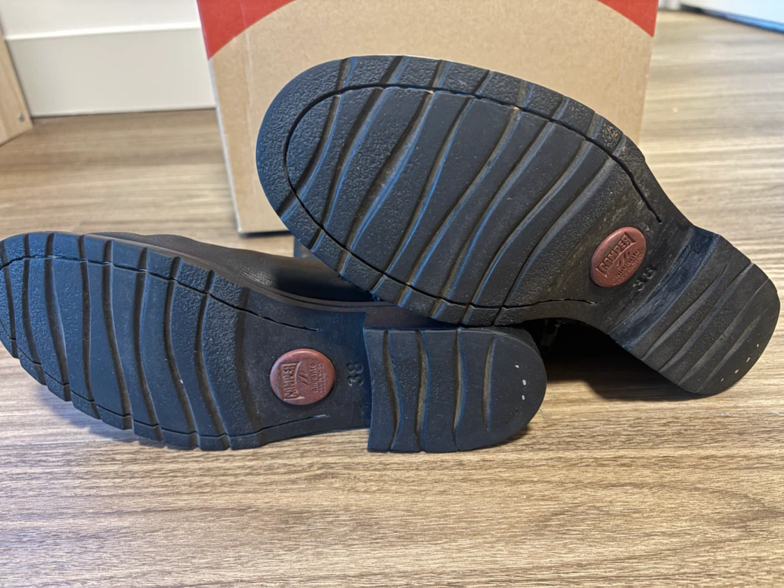 Camper Black Leather Boots - Size 38 - photo 2