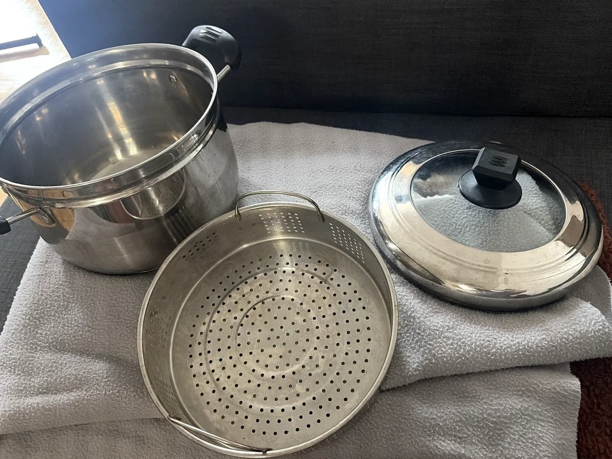 Stainless Steel Steamer Pot with Lid