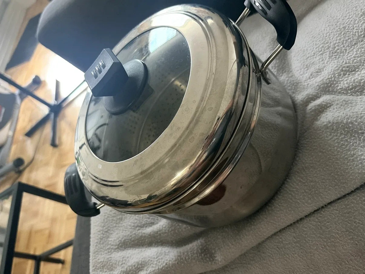 Stainless Steel Steamer Pot with Lid - photo 2
