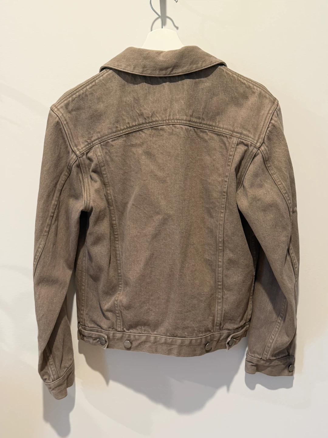 Esprit Men’s Taupe Denim Jacket - Small - photo 2