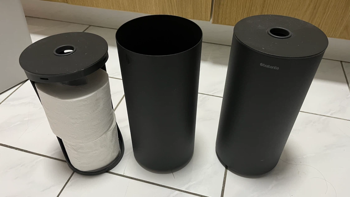 2 Brabantia Toilet Roll Storage Dispenser Lift Style - photo 2