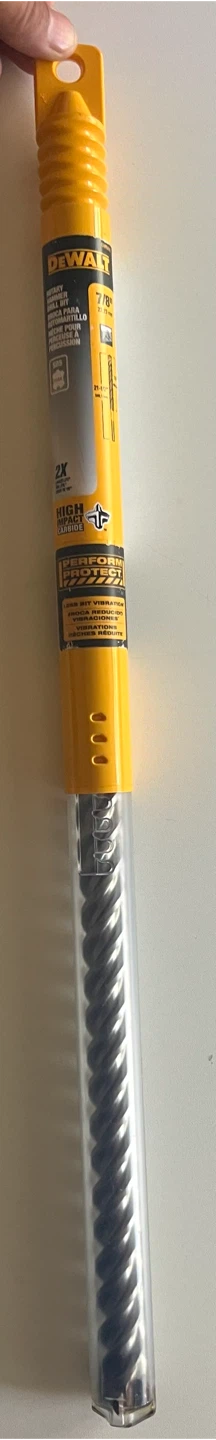 DEWALT 7/8" SDS Rotary Hammer Drill Bit 21-1/2" Length