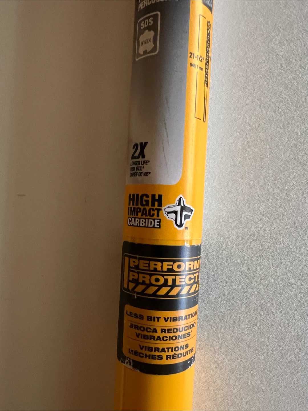 DEWALT 7/8" SDS Rotary Hammer Drill Bit 21-1/2" Length - photo 4