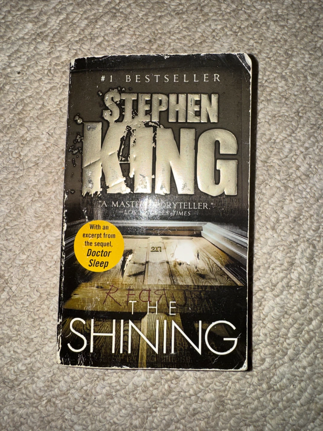 Stephen King The Shining Paperback Book