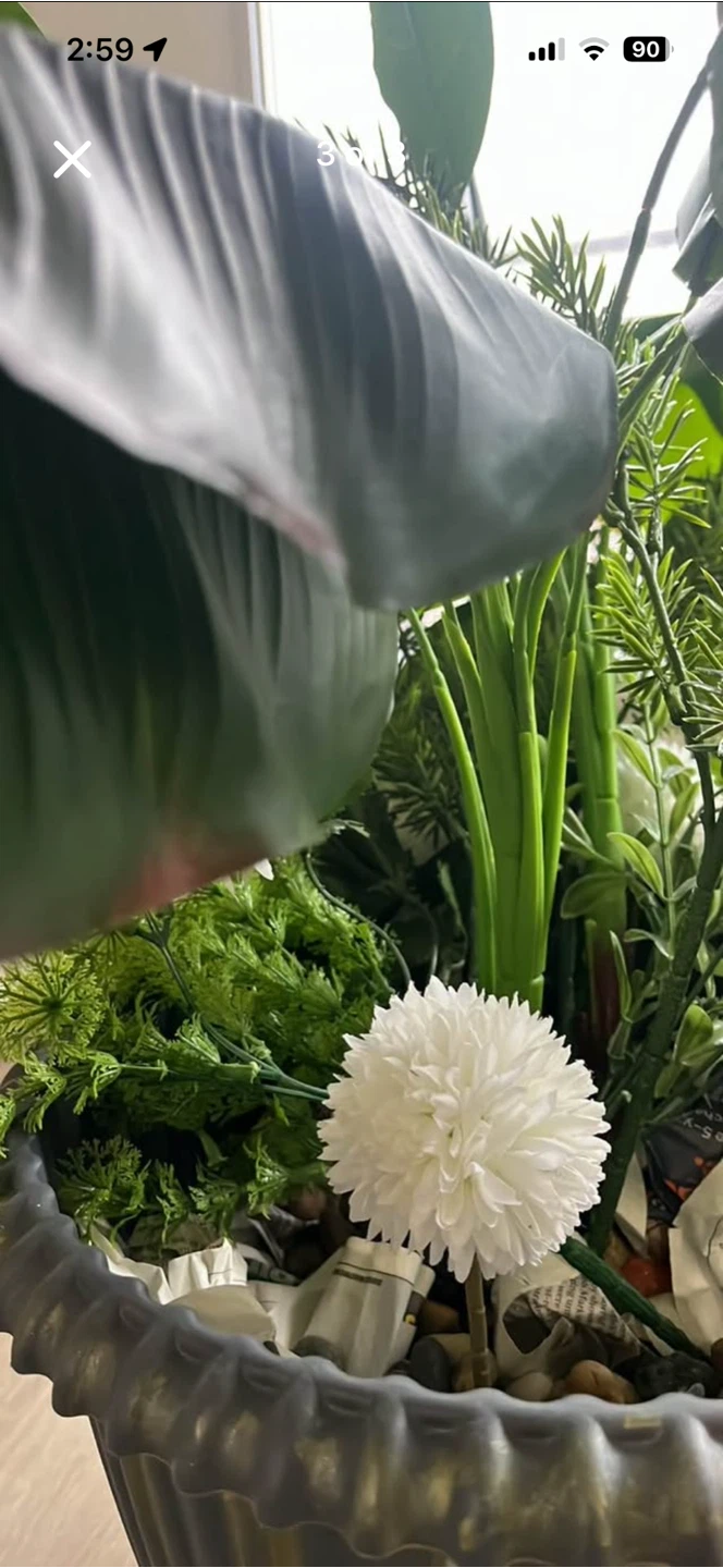 Artificial Banan leaf Plant - photo 2