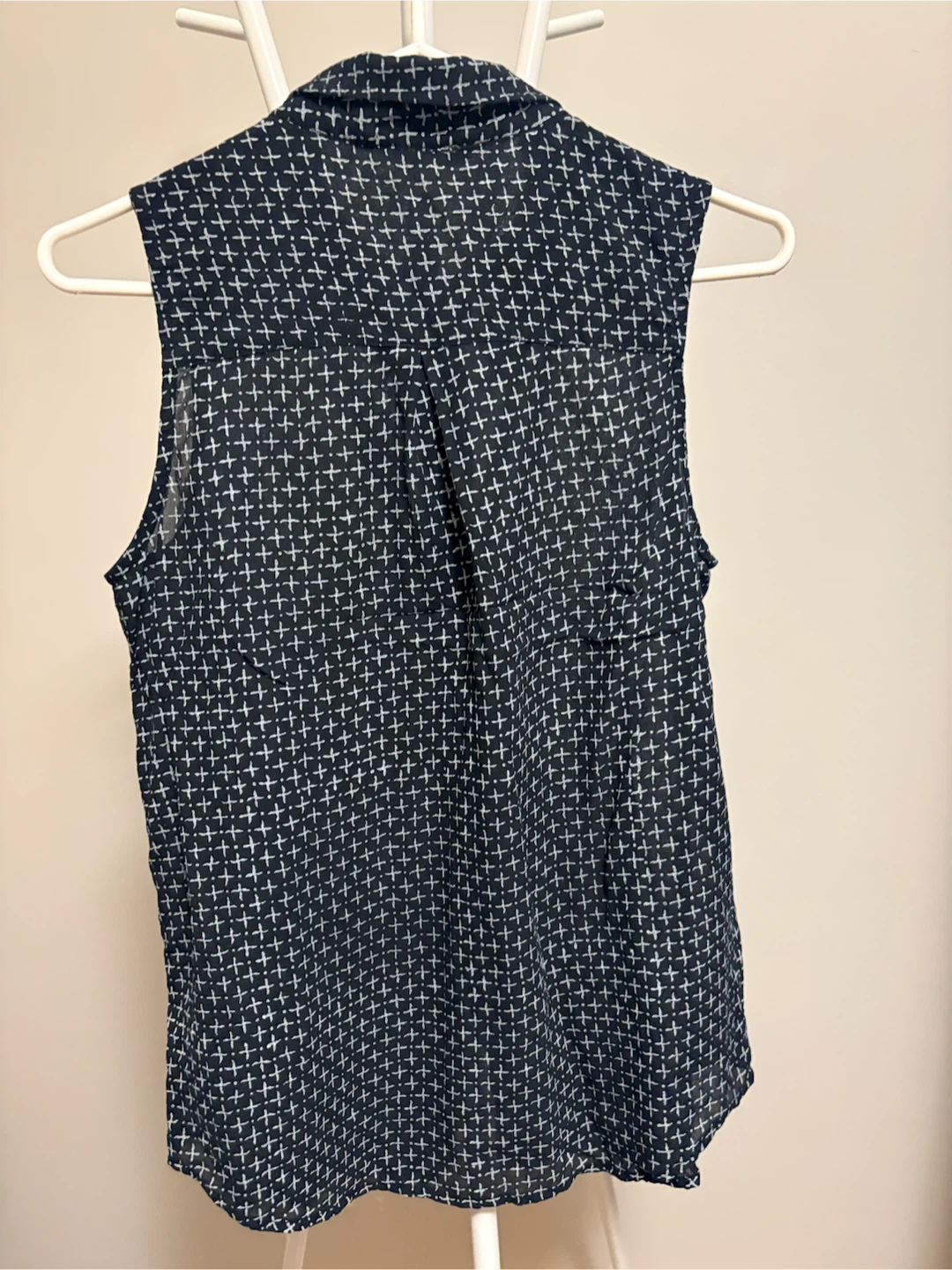Nicole Bridger Sleeveless Silk Blouse Size 6 - photo 2