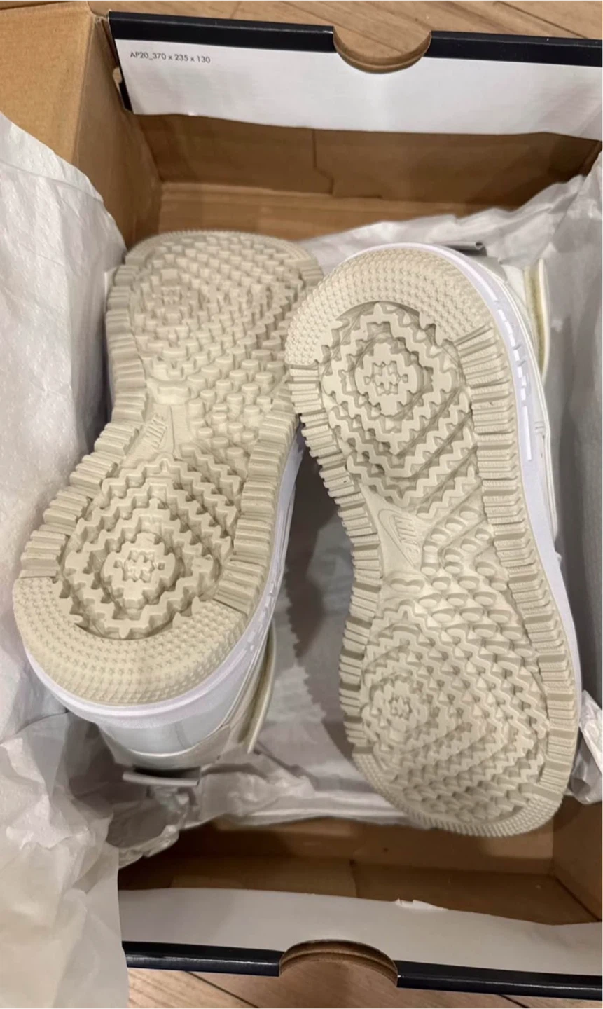 Nike Air Force 1 Boot Summit White/Light Bone-White - photo 3
