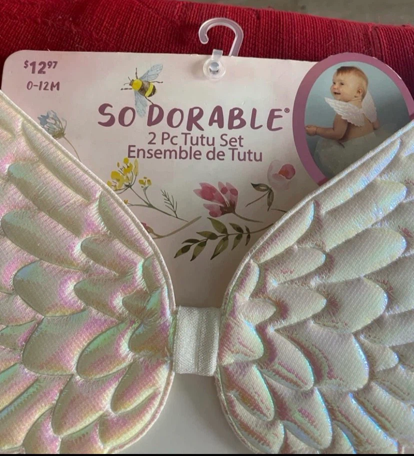 So Dorable 2 Pc Angel Tutu Set - 0-12 Months - photo 3