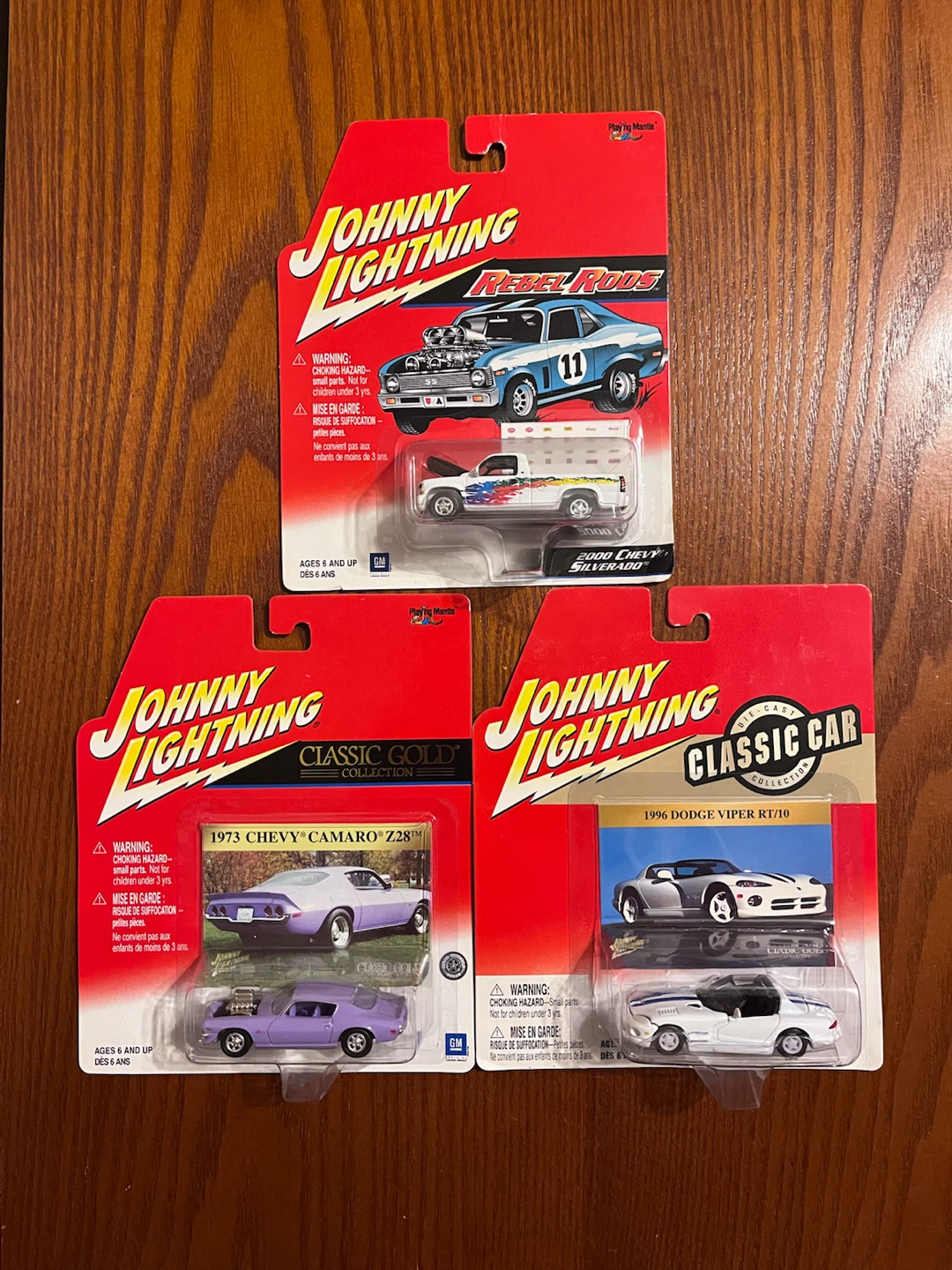 VINTAGE (2001-02) JOHNNY LIGHTNING VEHICLES (1:64 Scale diecast)