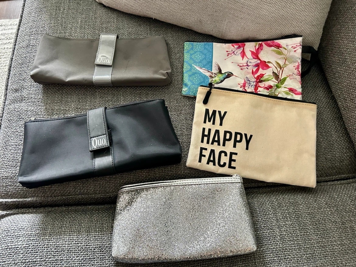 Various Cosmetic Bags (Set of 5) - Free