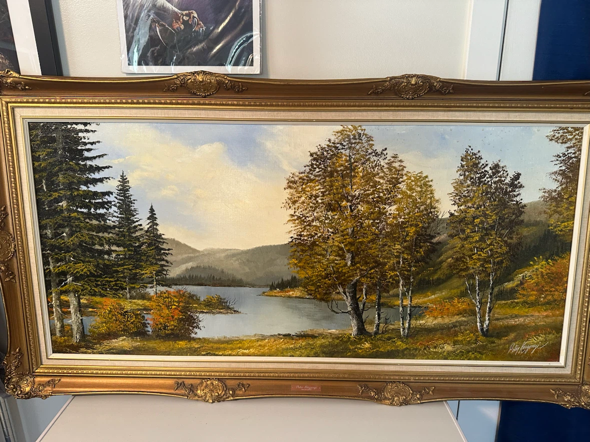 Peter Kszonyi "Canadian Artist" Landscape Painting
