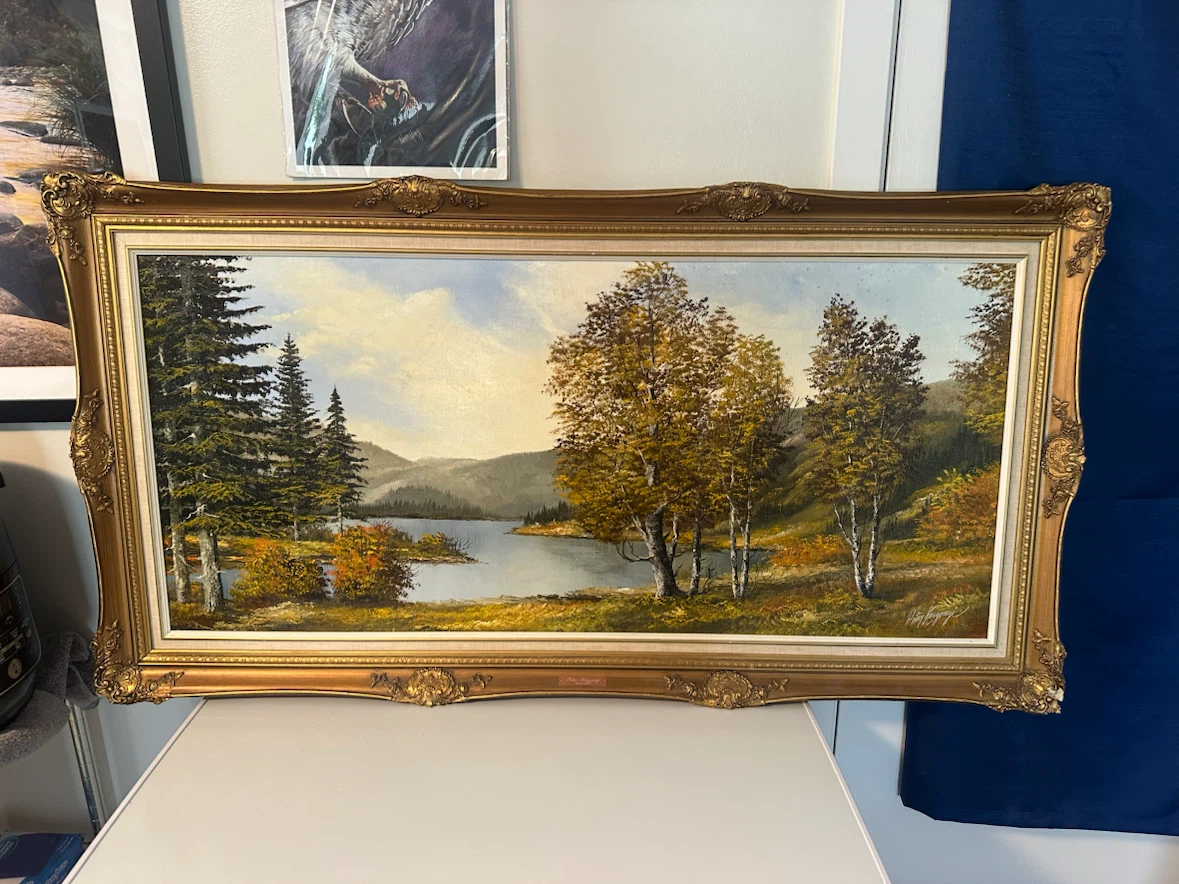 Peter Kszonyi "Canadian Artist" Landscape Painting - photo 3