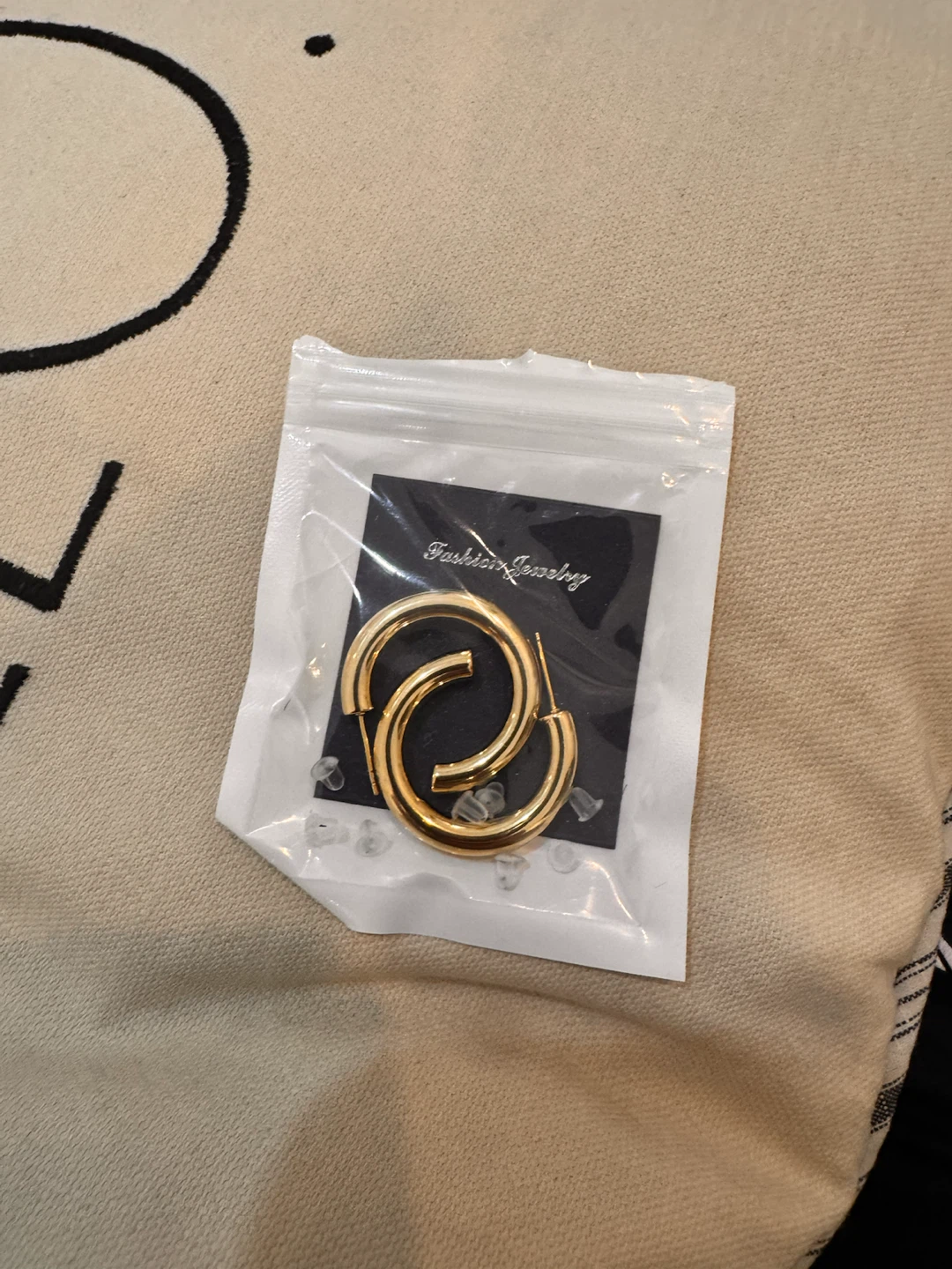 Fashion Jewelry Gold Hoop Earrings - photo 3