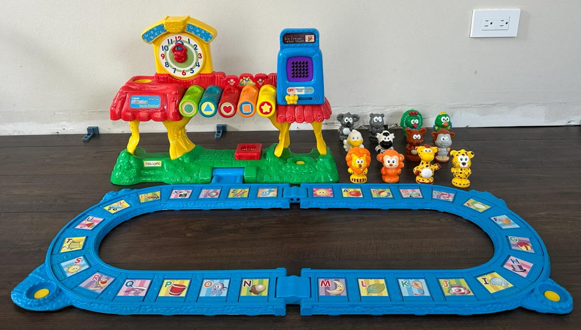 VTech Smartville Baby Station & Alphabet Train Track - photo 2